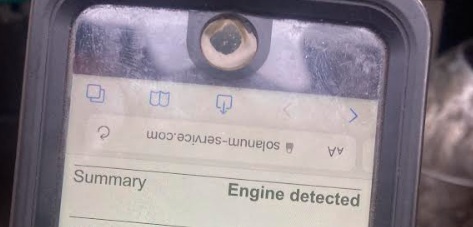 DEC+ app running on iPhone Eight Minus